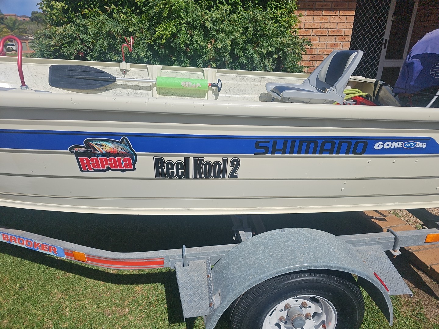 Boat rego stickers example 3